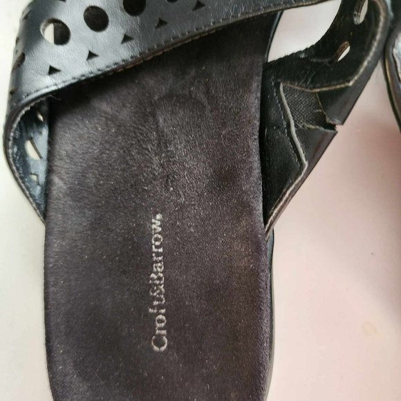 EUC Croft & Barrow Leather Flip-flops - Picture 4 of 5